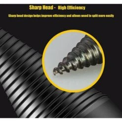 FlkwoH Wood Splitting Drill Bit Set, Wood Splitting Drill Bit Set 42mm High Performance Drill Bit 3-Handle Tapered Screwdriver Drilling Square Round Hexagon Log Splitter Screw Cone Ignition Log Splitt 9 FlkwoH Wood Splitting Drill Bit Set, Wood Splitting Drill Bit Set 42mm High Performance Drill Bit 3-Handle Tapered Screwdriver Drilling Square Round Hexagon Log Splitter Screw Cone Ignition Log Splitt -Garden Care 93456828 3