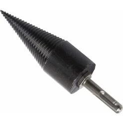 FlkwoH Firewood Log Splitter Drill Bit, Steel Wood Splitter Drill Bits, Cone Screw Splitting Log Splitter For Household Electric Drill