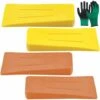 6 Felling Wedge Tree Felling Wedge Plastic Felling Wedge Felling Wedge Chainsaw Felling Wedge Shockproof Downhill Wedge Kit 4 Pack -Garden Care 93591890 1