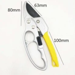 Gardener Shears Garden Trimming Shears High Carbon Steel Scissors Gardening Scissors Tools Pruners Pruners Tools For Trimming Edges(black Scissors, Red Hand Guards) -Garden Care 93893927 3