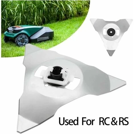 Lawn Robot Blade Stainless Steel Lawn Mover Replacement Cutting Blades Fit For Robomow RS RC Automatic Moving Robot Machine Parts (Color : 1pcs RS RC) 6 Lawn Robot Blade Stainless Steel Lawn Mover Replacement Cutting Blades Fit For Robomow RS RC Automatic Moving Robot Machine Parts (Color : 1pcs RS RC) - Image 4