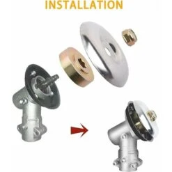 Brush Cutter Head, Weed Brush, Brush Cutter, Rotary Brush, Weed Brush Head, Lawn Mower Accessories -Garden Care 94385087 4