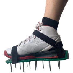 Lawn Aerator Sandals, Lawn Aerator Roller Lawn Shoe, Lawn Shoe With 3 Adjustable Straps And 26 Spikes -Garden Care 95522914 3