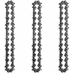 133Mm Mini Portable 65 Mn Chainsaw Chain 28E-Chain Link 14T Electric Saw Replacement Accessory For Wood Cutting, 3Pcs