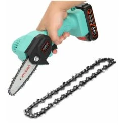 133Mm Mini Portable 65 Mn Chainsaw Chain 28E-Chain Link 14T Electric Saw Replacement Accessory For Wood Cutting, 3Pcs -Garden Care 96241355 3