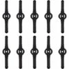 Plastic Trimmer Blade, 10 Plastic Trimmer Blades Replace Cordless Grass Trimmer Tool Set, Replacement Plastic Lawn Mower Blades（Black） -Garden Care 97101358 1