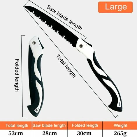 Hand Saws,Steel Hand Saws,Multi-Function Folding Saws,Pruning Saws,Garden Folding Saws,Folding Hand Saws,Portable Pruning Saws,Garden Tree Cutters 1Pcs(Size:L) 4 Hand Saws,Steel Hand Saws,Multi-Function Folding Saws,Pruning Saws,Garden Folding Saws,Folding Hand Saws,Portable Pruning Saws,Garden Tree Cutters 1Pcs(Size:L) - Image 2