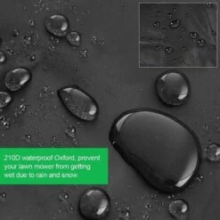 210D Lawn Mower Protective Cover Oxford Cloth Lawnmower Protective Cover For Most Lawn Mower Models,Black,19311264cm -Garden Care 97453177 3