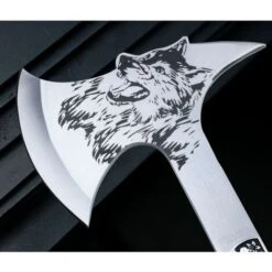 Hache D'extérieur Wolf Head Ax Fire Logging Chopping Bone Garden Ordnance War Wolf Ax (F713), -Garden Care 97811800 2