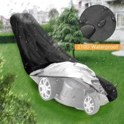 210D Polyester Waterproof Dustproof Lawn Mower Cover With Drawstring And Storage Bag (193 X 64 X 112cm) 10 210D Polyester Waterproof Dustproof Lawn Mower Cover With Drawstring And Storage Bag (193 X 64 X 112cm) -Garden Care 98089620 4
