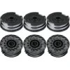 Trimmer Spool F016800351 For Bosch Art 30-36 LI, Art 30, Art 27, Art 24 String Trimmer Trimmer, Self-Feed Nylon Double Spools (6 Pack, Φ1.6mm 6m) -Garden Care 98455547 1