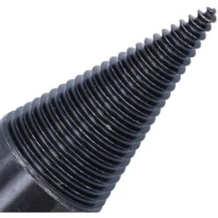 Twist Wood Chopper, High‑Speed Steel Wood Cone Punch Drill, Head, For Split Wood Faster -Garden Care 98857559 3