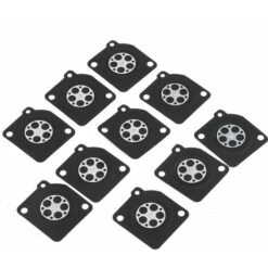 Carburetor Repairing, 10Pcs/Set Carburetor Diaphragm Gasket Kit Repair Parts For ZAMA 180 S210 MS230 MS250 Chainsaw -Garden Care 98857609 4