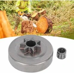 7T Clutch Drum Sprocket Needle Bearing Fit, Clutch Drum Sprocket Chainsaw Parts For Husqvarna 36 41 136 137 141 142 235 240 Chainsaw