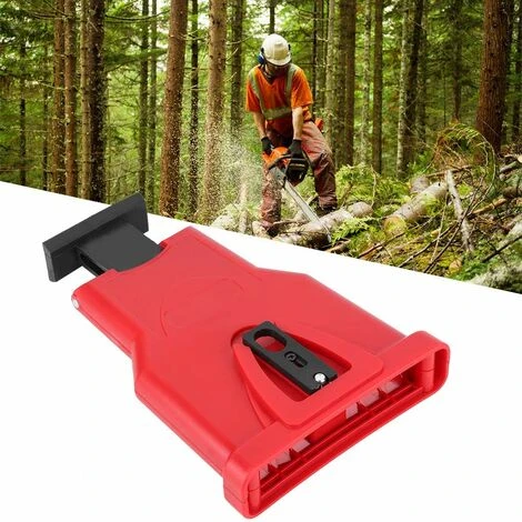 Portable Electric Chainsaw Teeth Sharpener Chain Sharpening Tool Simple Fast Grinding Tools For Woodworking(Red) 4 Portable Electric Chainsaw Teeth Sharpener Chain Sharpening Tool Simple Fast Grinding Tools For Woodworking(Red) - Image 2
