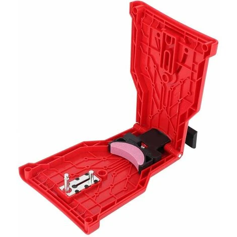 Portable Electric Chainsaw Teeth Sharpener Chain Sharpening Tool Simple Fast Grinding Tools For Woodworking(Red) 7 Portable Electric Chainsaw Teeth Sharpener Chain Sharpening Tool Simple Fast Grinding Tools For Woodworking(Red) - Image 5