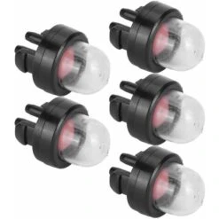 5pcs Primer Bulb Pump, Snap In Primer Bulb Fuel Pump Replacement Fits For ZAMA Chainsaw Carburetor MS, Compatible With Stihl Fs120 FS 200 Fs200r Fs250 Fs200r HT 250 -Garden Care 98857898 3