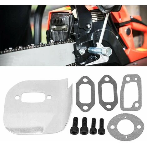 Chainsaw Accessories Metal Deflector Heat Protection Cover Shield Kit Fit For 268K 272 272K 272S 272XP Chainsaw 4 Chainsaw Accessories Metal Deflector Heat Protection Cover Shield Kit Fit For 268K 272 272K 272S 272XP Chainsaw - Image 2