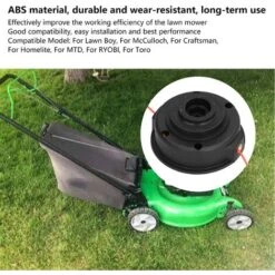 Trimmer Head, Trimmer Head Assembly With Retainer Fit For Homelite/Ryobi/MTD/McCulloch/Craftsman/Toro/Lawn Boy Lawn Mower -Garden Care 98859327 3