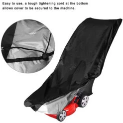 Dust Cover Protection Polyester Cover Lawn Mower Cover, Mower Cover, Dustproof For Outdoor