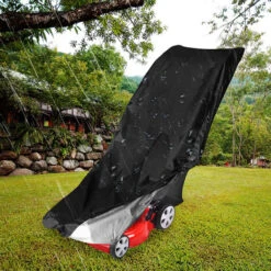 Dust Cover Protection Polyester Cover Lawn Mower Cover, Mower Cover, Dustproof For Outdoor -Garden Care 98859523 5