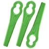 100 Pcs Plastic Grass Trimmer Blades, Cordless Strimmer Blades 83 Mm Lawn Mower Cutting Blades Garden Mower Replacement Blades For Terratek Einhell Grass Strimmer-green 2 100 Pcs Plastic Grass Trimmer Blades, Cordless Strimmer Blades 83 Mm Lawn Mower Cutting Blades Garden Mower Replacement Blades For Terratek Einhell Grass Strimmer-green -Garden Care 99617771 1