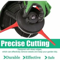 100 Pcs Plastic Grass Trimmer Blades, Cordless Strimmer Blades 83 Mm Lawn Mower Cutting Blades Garden Mower Replacement Blades For Terratek Einhell Grass Strimmer-green 9 100 Pcs Plastic Grass Trimmer Blades, Cordless Strimmer Blades 83 Mm Lawn Mower Cutting Blades Garden Mower Replacement Blades For Terratek Einhell Grass Strimmer-green -Garden Care 99617771 3